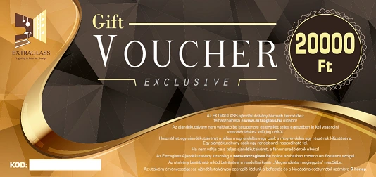 Extraglass Ajándékutalványt - 20000