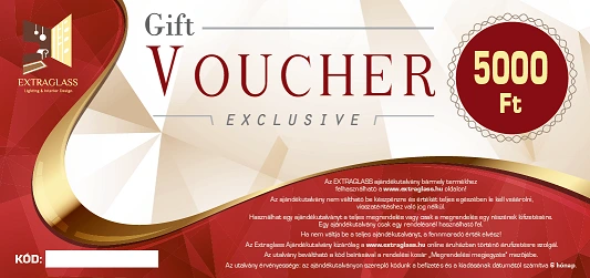 Ajándékutalvány EXTRAGLASS-5000