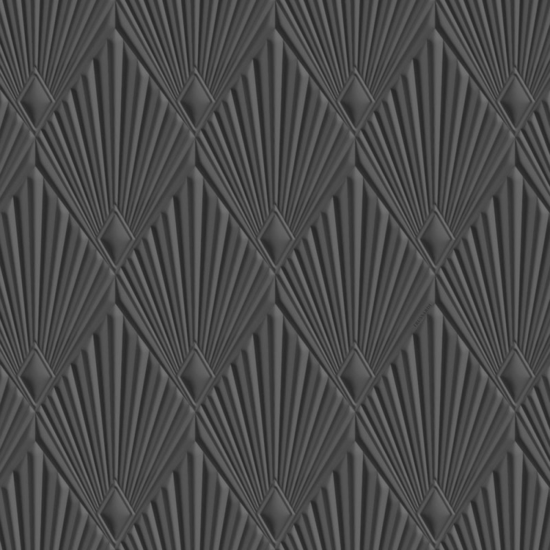 Luxusní geometrická vliesová tapeta, Art deco, Z30324, Casa 8, Trussardi