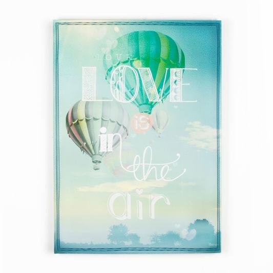 Keret nélküli kép - vászonnyomtatás - Love Is In The Air 41-703, Wall Art, Graham Brown