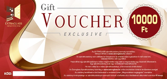 Extraglass Ajándékutalványt -10000