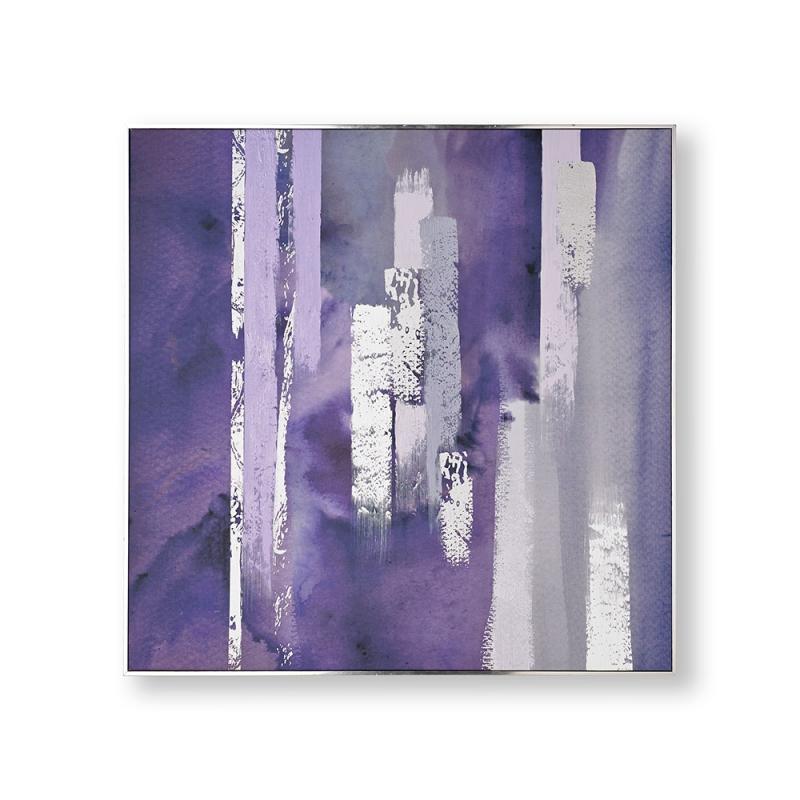 Kézi festmény vászonra keretben - Purple Harmony 104015, Wall Art, Graham Brown